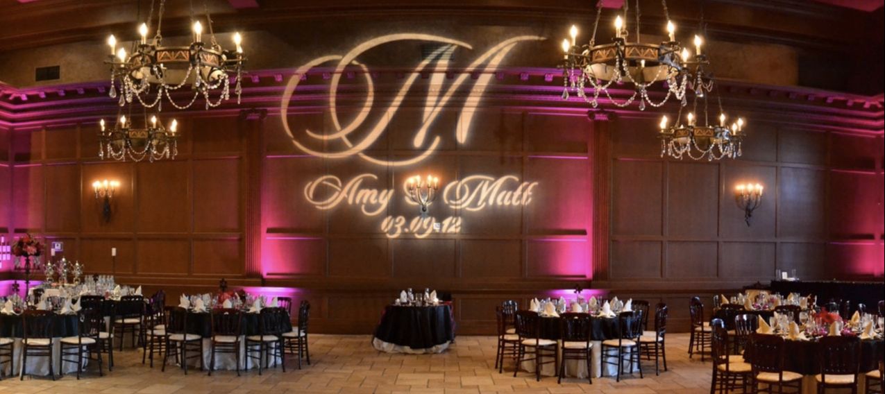 Affordable Tampa Bay Area Custom Uplighting And Monogram Affordable Tampa Bay Area Custom Uplighting And Monogram